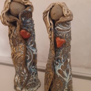 Hjärtevärme - Figurer med hjärta